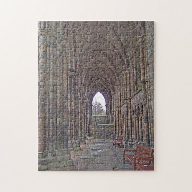 Puzzle: Holyrood Abbey, Edinburgh, Scotland Jigsaw Puzzle (Vertical)