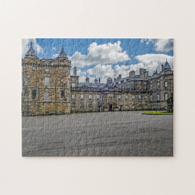 Puzzle Holyrood House Édimbourg. (Horizontal)