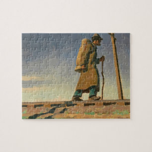 Puzzle Homme sans abri par Maynard Dixon