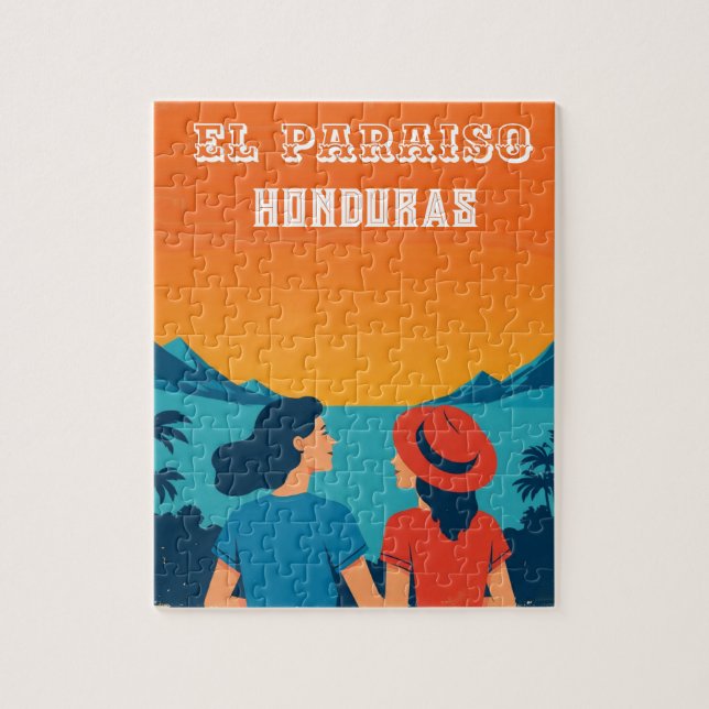 Puzzle  Honduras EL PARAISOtro poster (Vertical)