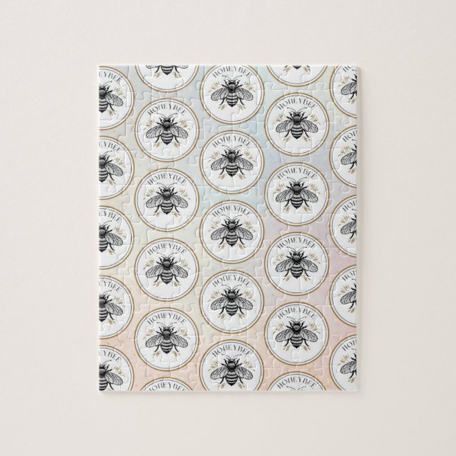 Puzzle Honey Bee (Vertical)