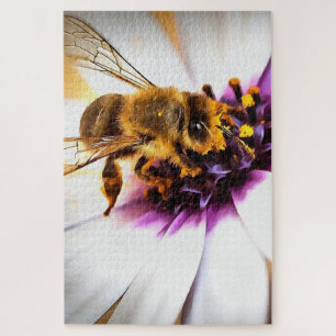 Puzzle Honey Bee Sur L'Art Acrylique Africain Daisy