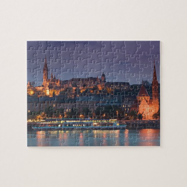Puzzle HONGRIE, Budapest : Castle Hill, église calviniste (Horizontal)