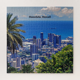Puzzle Honolulu, Hawaii paysage urbain pittoresque