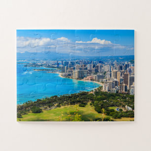 Puzzle Honolulu, Hawaii, Waikiki Beach