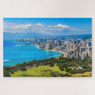 Puzzle Honolulu, Hawaii, Waikiki Beach