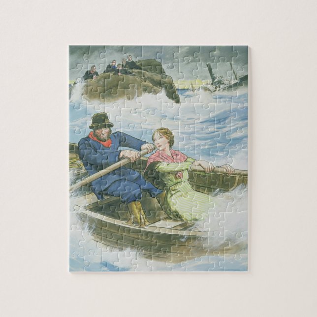 Puzzle Honorez le chouchou (1815-41) et son père (Vertical)