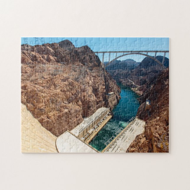 Puzzle Hoover Dam Nevada. (Horizontal)
