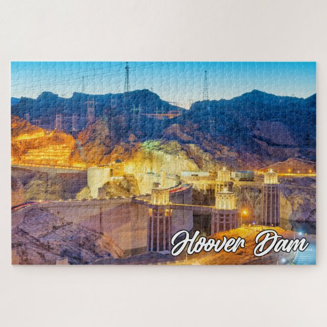 Puzzle Hoover Dam, Nevada, États-Unis (Horizontal)
