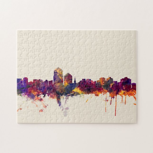 Puzzle Horizon d'Albuquerque Nouveau Mexique (Horizontal)