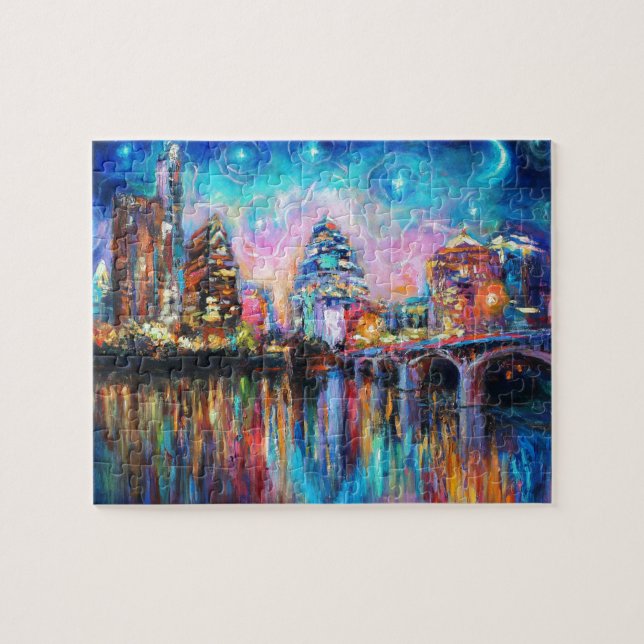 Puzzle Horizon d'Austin aux cadeaux d'art de paysage (Horizontal)