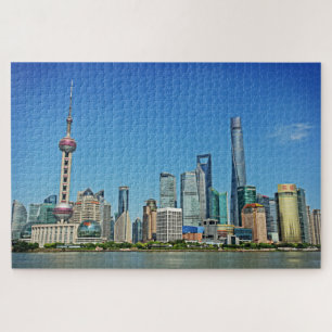 Puzzle Horizon de Changhaï de Bund - 20x30 - 1014 PCs