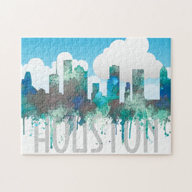 Puzzle Horizon de Houston, le Texas - jungle de SG (Horizontal)