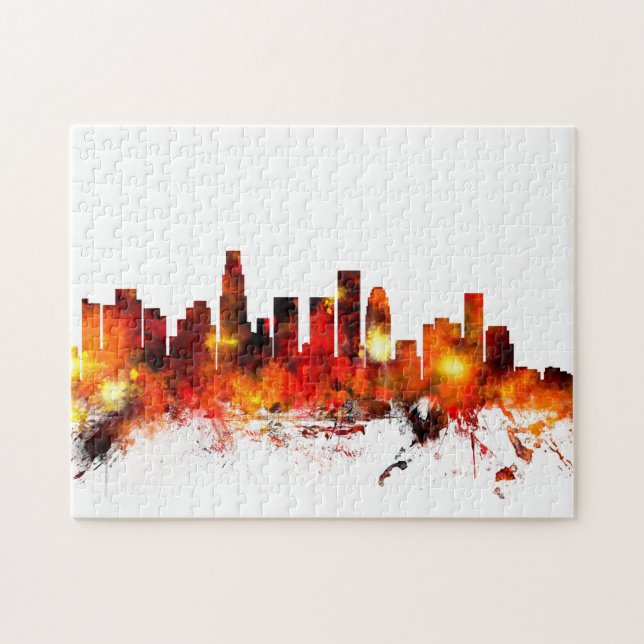 Puzzle Horizon de Los Angeles la Californie (Horizontal)
