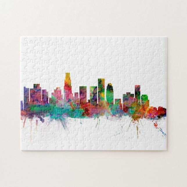 Puzzle Horizon de Los Angeles la Californie (Horizontal)