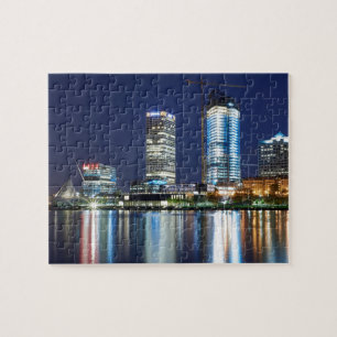 Puzzle Horizon de Milwaukee la nuit