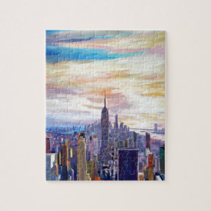 Puzzle Horizon de New York City Manhatta