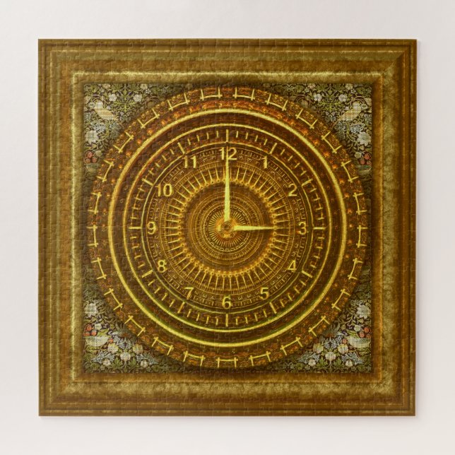Puzzle Horloge baroque victorienne (Horizontal)