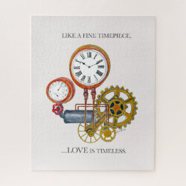 Puzzle Horloge vintage