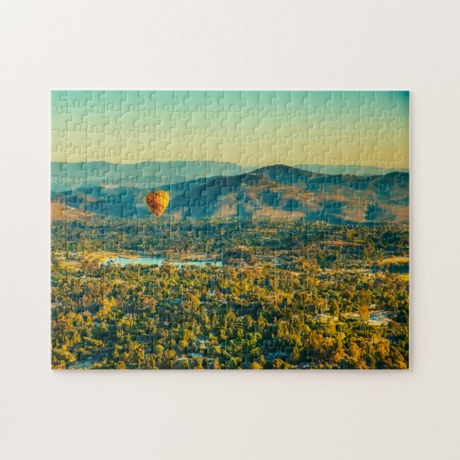 Puzzle Hot Air Balloon Nouveau-Mexique. (Horizontal)
