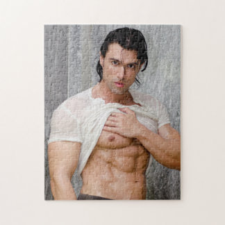 Puzzle Hot Guy Douches Sexy Muscle Homme Hunk