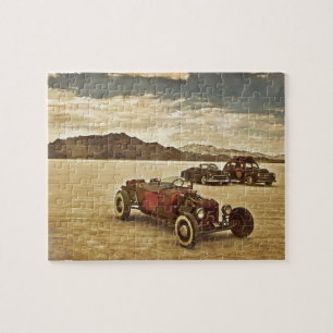 Puzzle Hot rod chez Bonneville