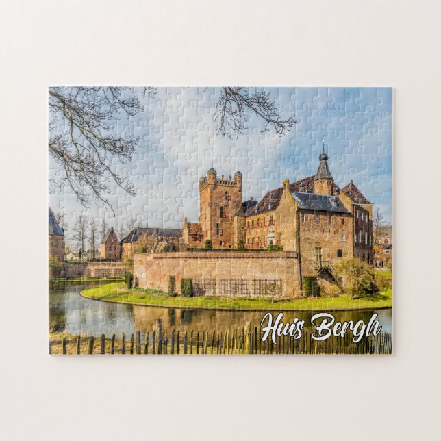 Puzzle Huis Berge Castle, s'Heerenberg, Netherlands (Horizontal)