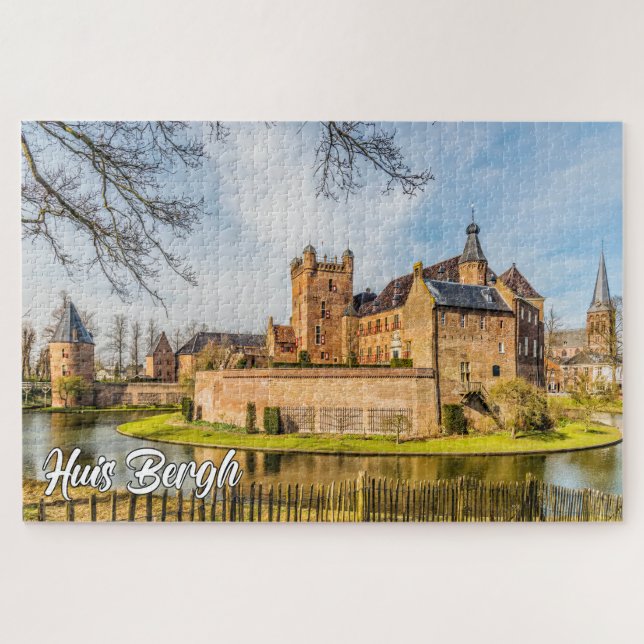Puzzle Huis Bergh Castle, s'Heerenberg, Netherlands (Horizontal)