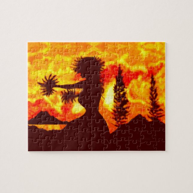 Puzzle Hula Dancer  (Horizontal)