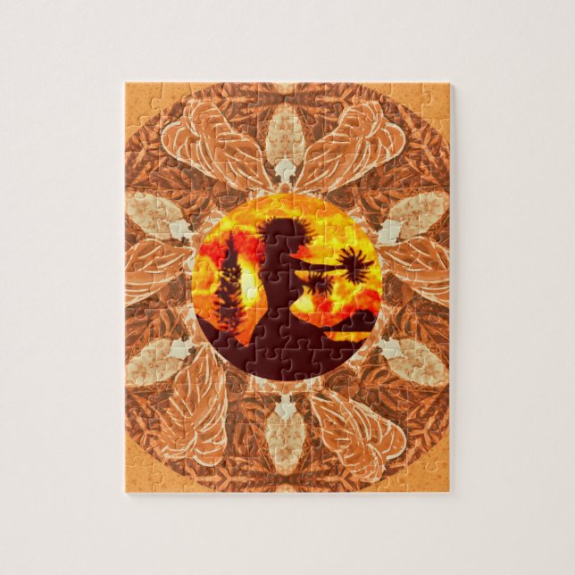 Puzzle Hula Dancer (Vertical)