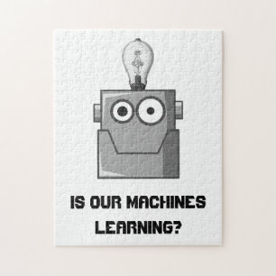 Puzzle Humour de la technologie d'apprentissage automatiq