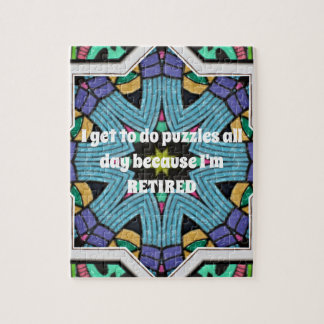 Puzzle Humour de retraite personnalisé Drôle cadeau de re