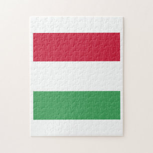 Puzzle Hungary Flag Emblem
