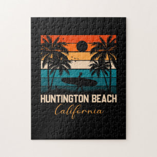 Puzzle Huntington Beach California Palms Voyage en vacanc
