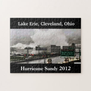 PUZZLE HURRICANE SANDY 2012 LAKE ERIE