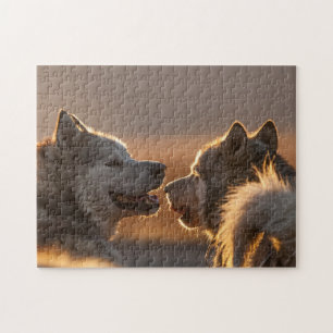 Puzzle Huskies