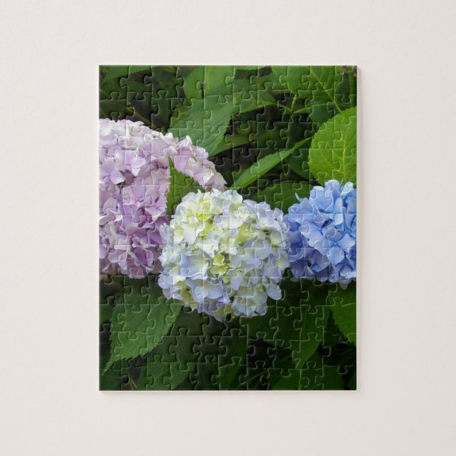 Puzzle Hydrangée (Vertical)