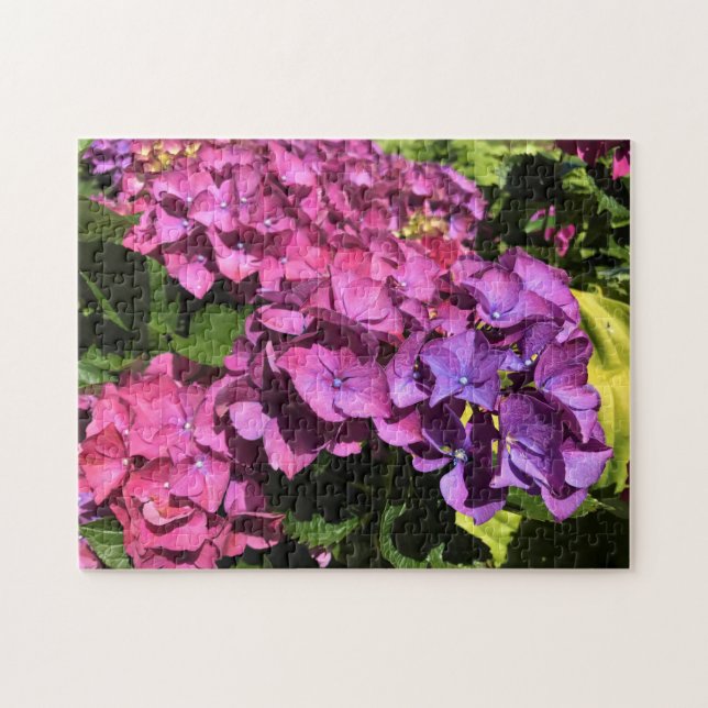 Puzzle Hydrangée (Horizontal)
