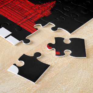 Puzzle I Angkor (Coeur) Cambodge (Kampuchea) Script khmer