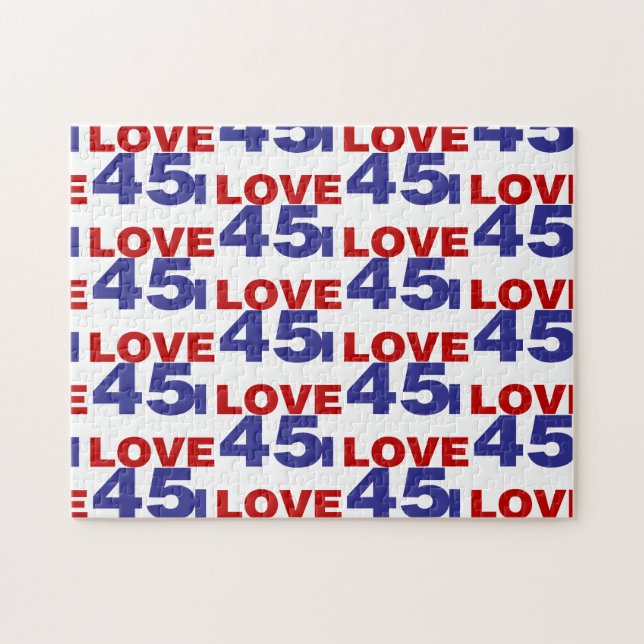 Puzzle I Love 45 (Horizontal)
