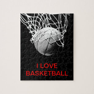 Puzzle I Love Basketball