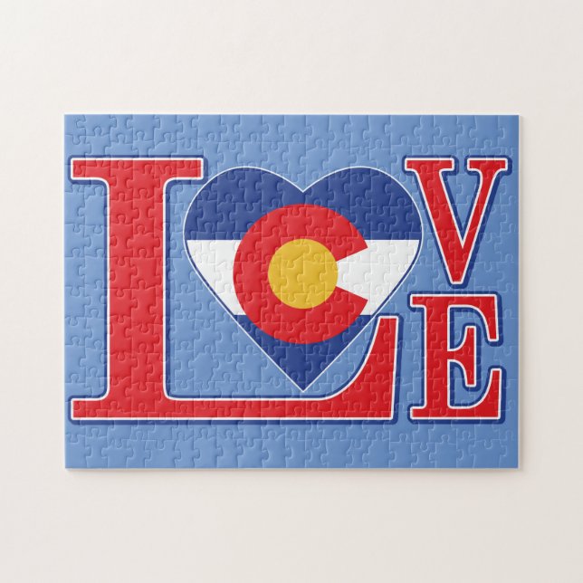 Puzzle I love Colorado (Horizontal)