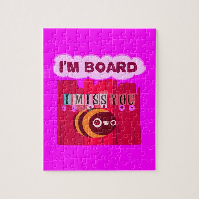 Puzzle I Miss You I (Vertical)