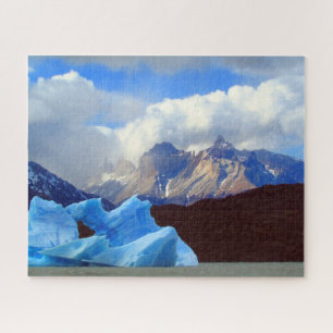 Puzzle iceberg bleu patagonie