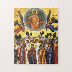 Puzzle Icône orthodoxe chrétienne de l'Ascension de Jésus