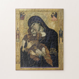Puzzle Icône orthodoxe de la Théotokos et de l'Enfant-Chr