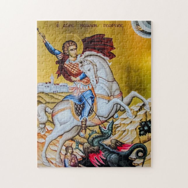 Puzzle Icône orthodoxe de St. George (Vertical)