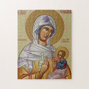 Puzzle Icône orthodoxe de Ste Salomé porteuse de myrrhe 