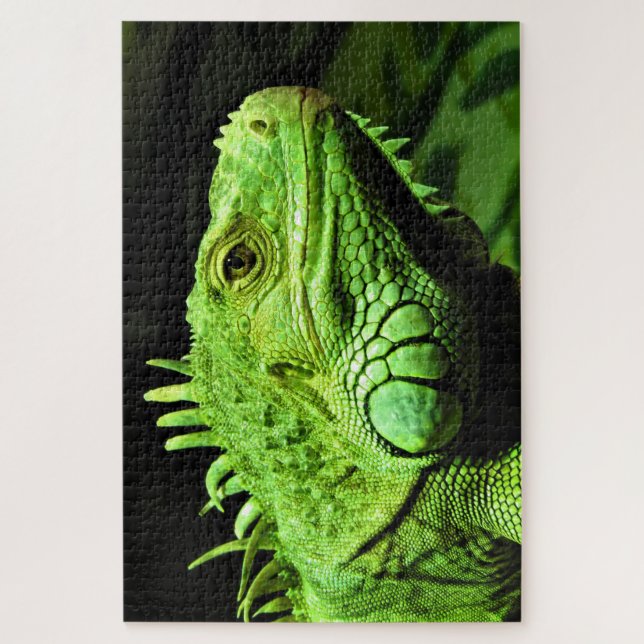 Puzzle Iguana verte (Vertical)