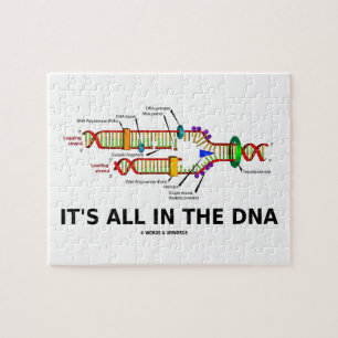 Puzzle Il est tout dans l'humour de biologie moléculaire